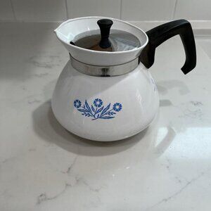 Corning Ware tea pot, vintage